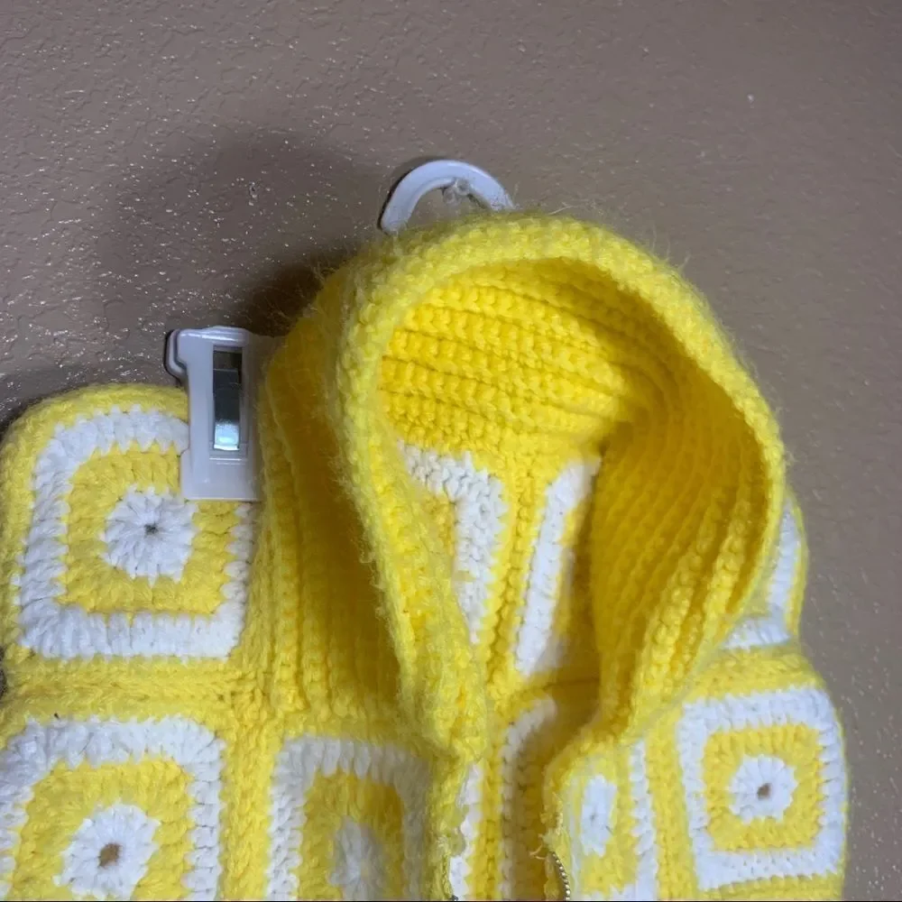 ‎Vintage crochet granny square handmade baby sleep sack